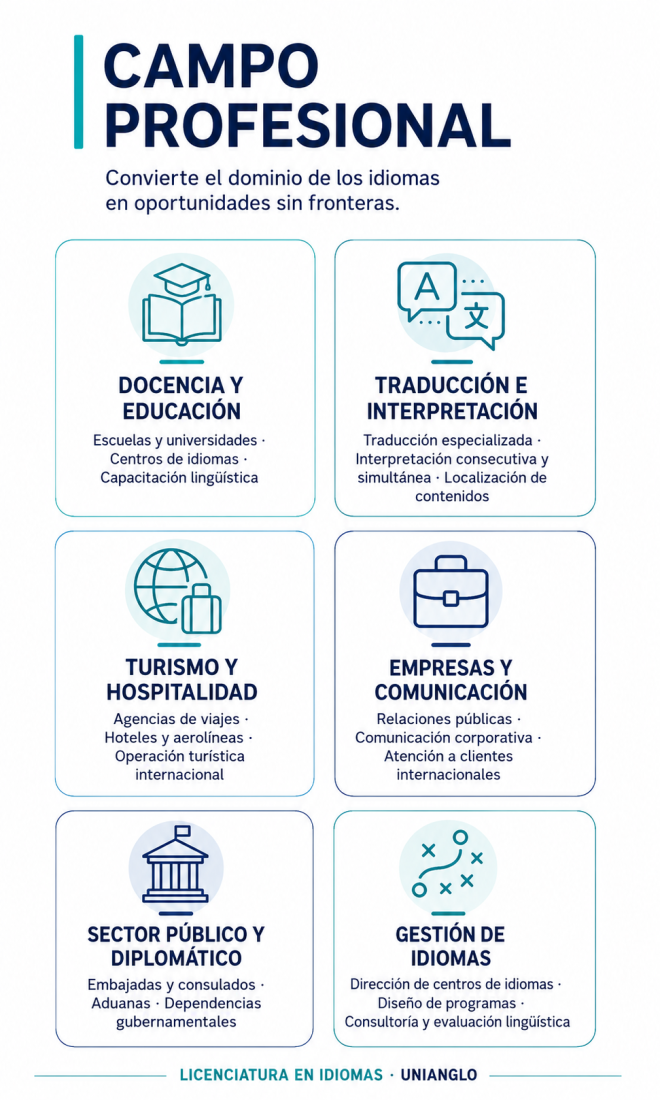 campo idiomas